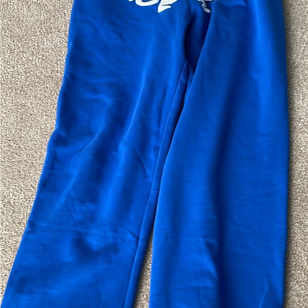 Sp5der Blue Pante Size small
